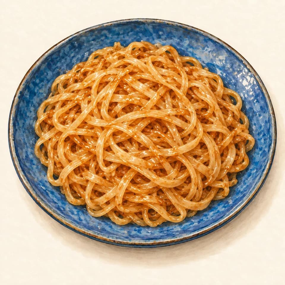 Editorial illustration of Pad Thai