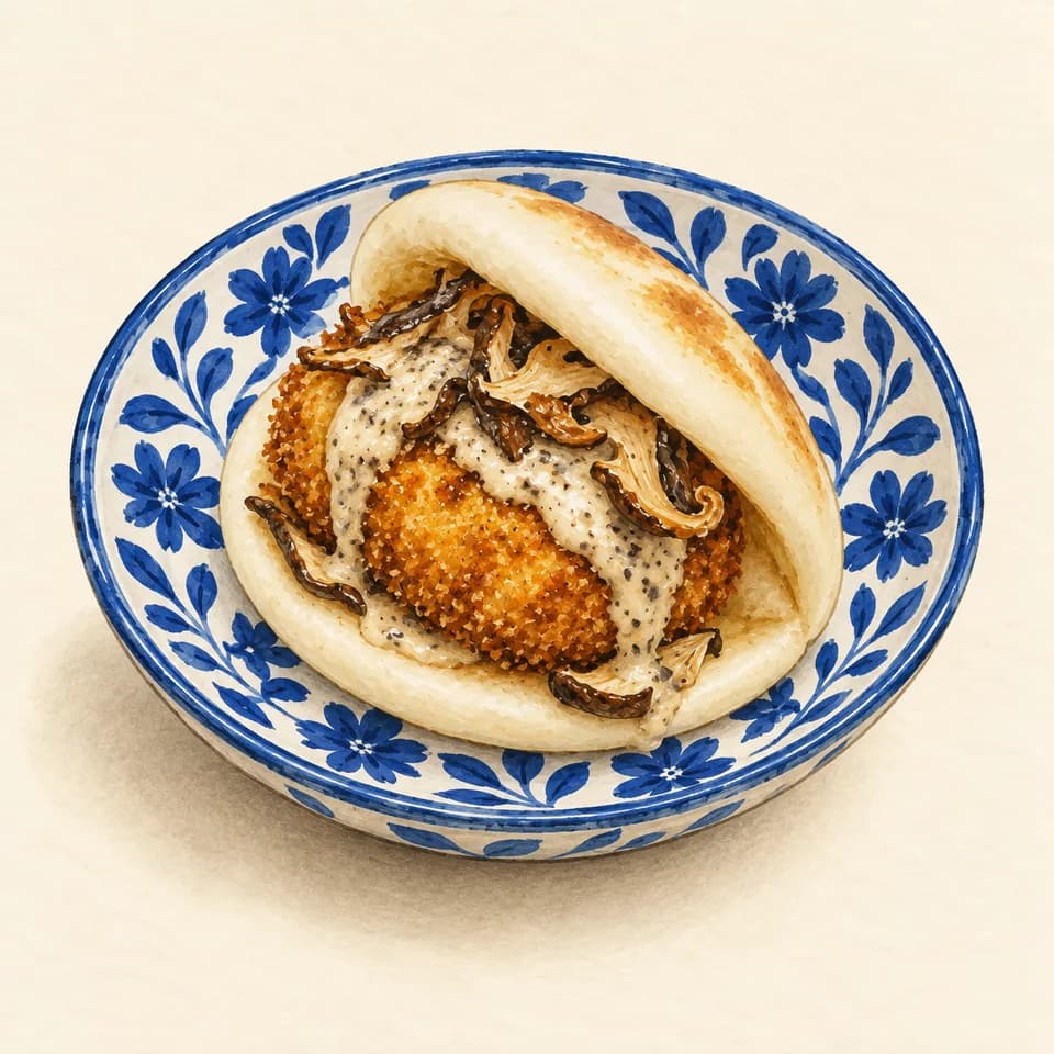 Illustration: Chestnut bao