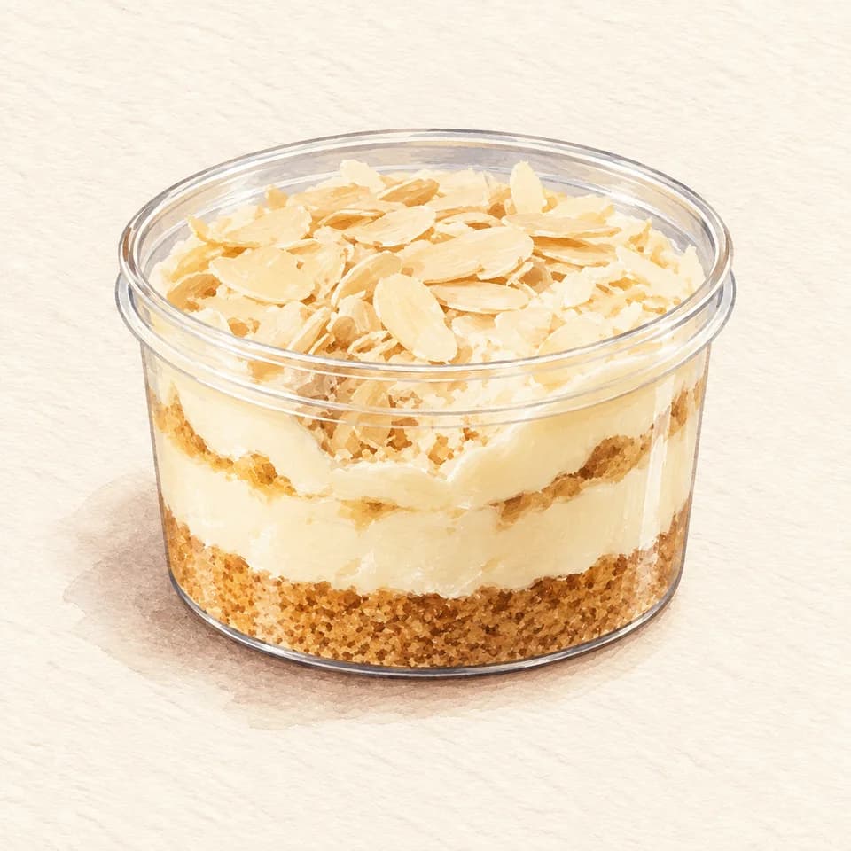 Editorial illustration of Raffaello Torte 100g at Hive Cakes