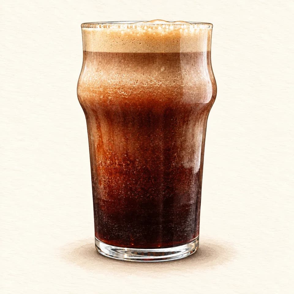 Editorial illustration of Original Nitro Cold Brew at Nightjar Coffee Roasters