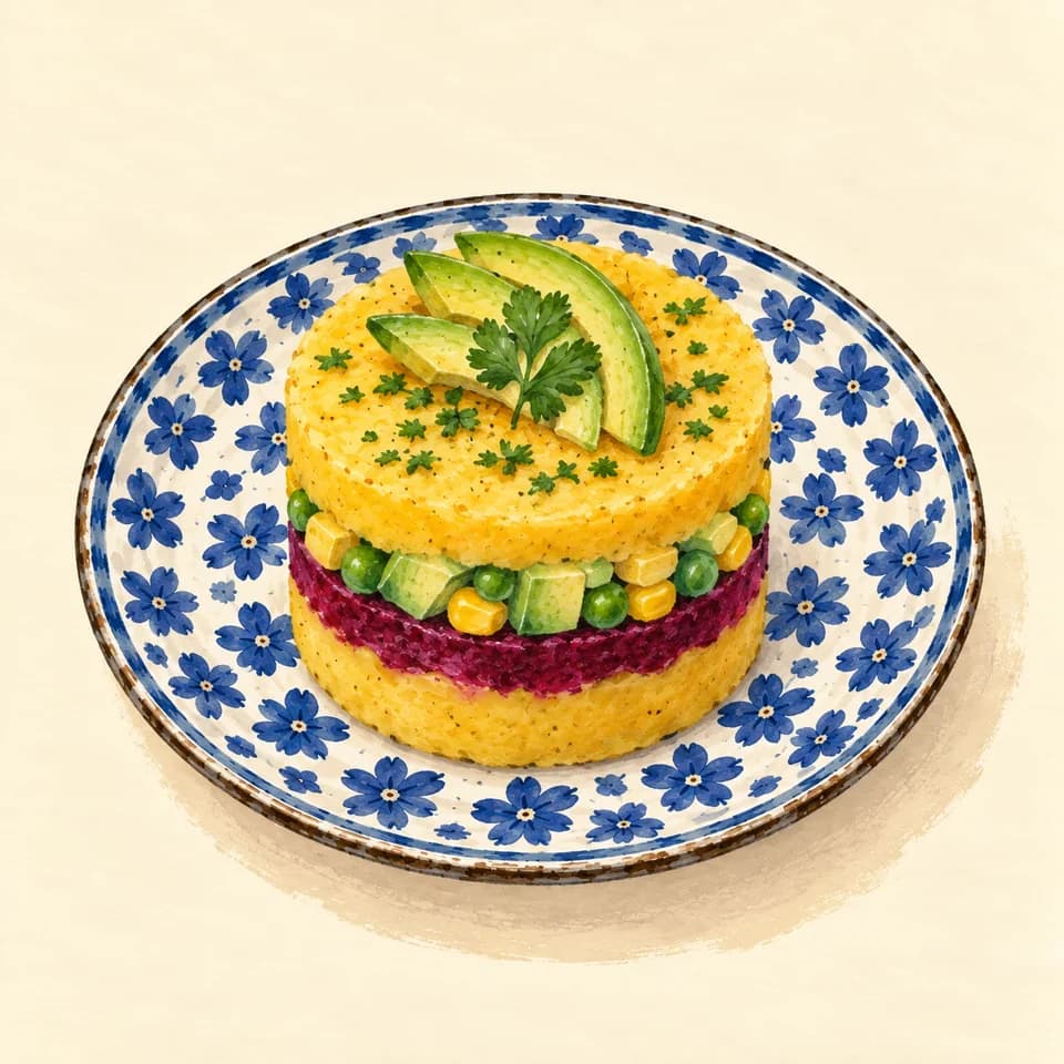 Illustration: Santa Rosa causa