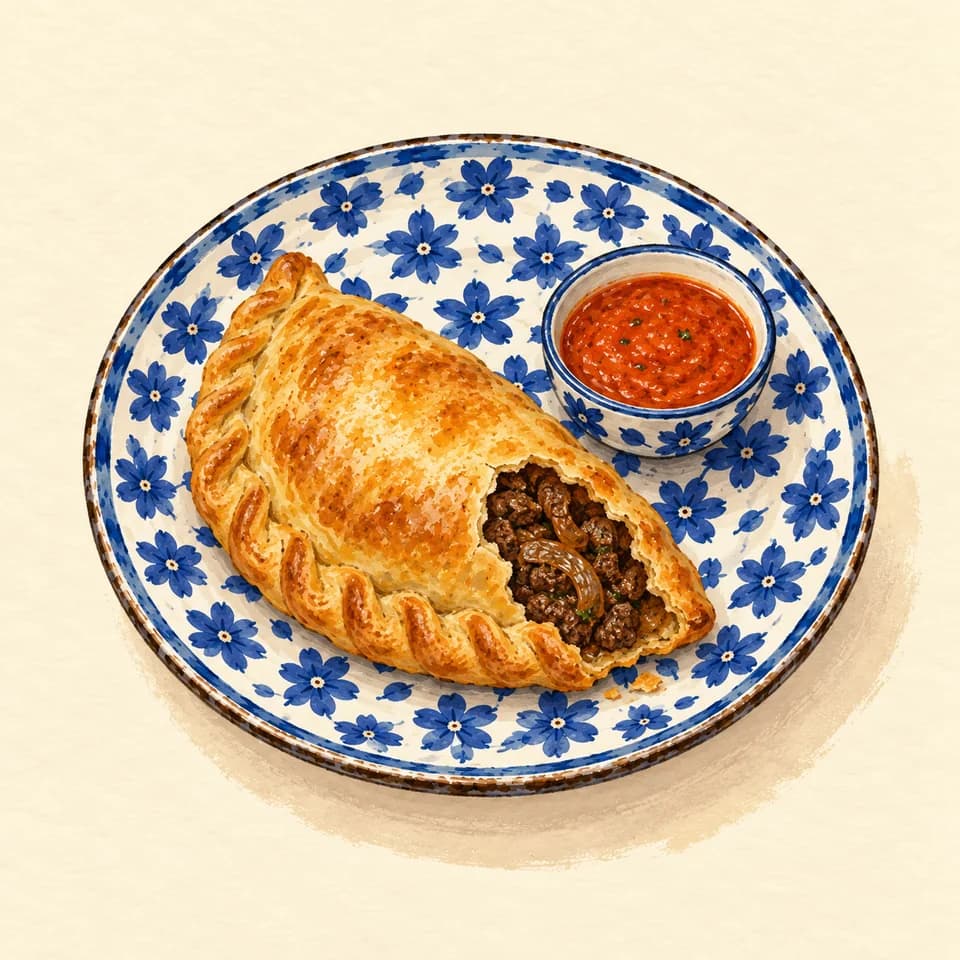 Illustration: Empanada de carne