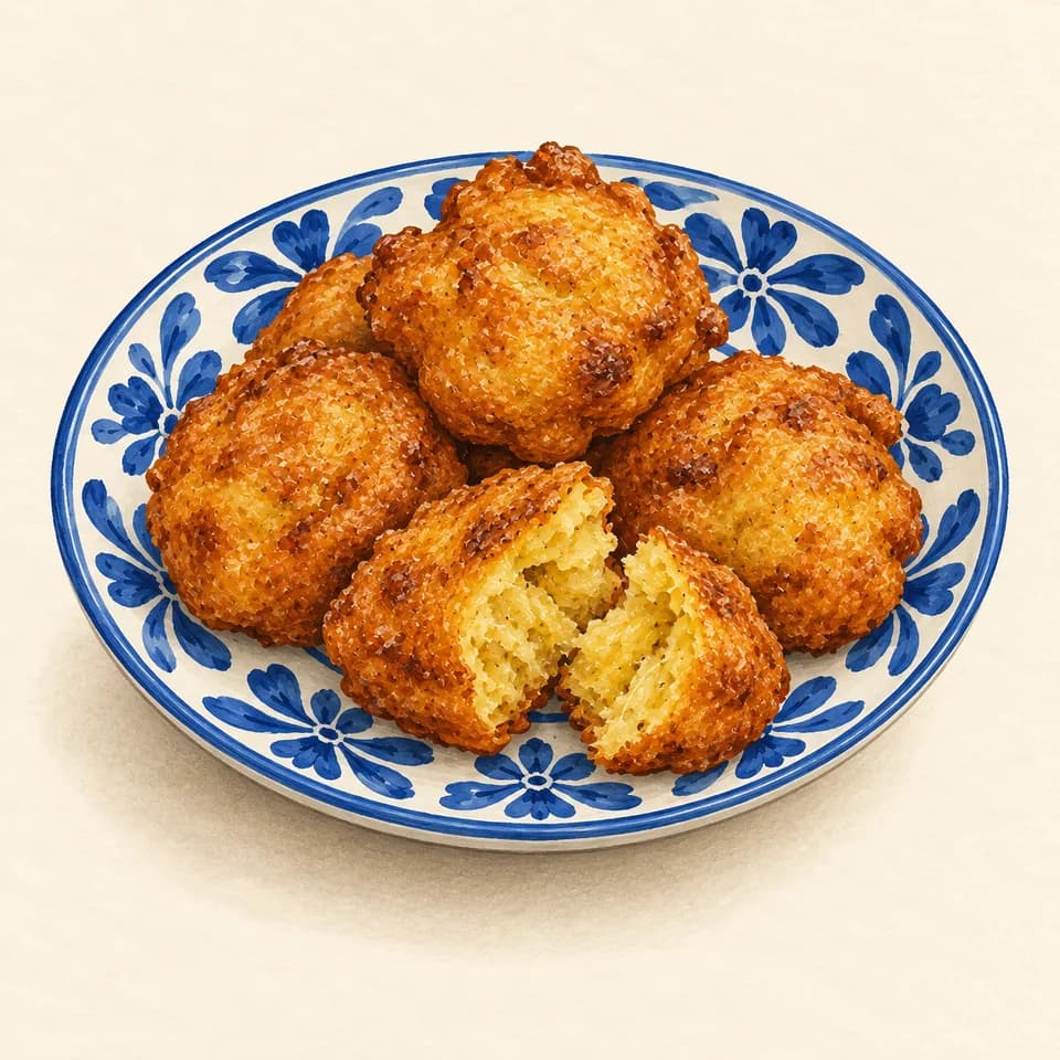 Editorial illustration of Jemput jemput pisang