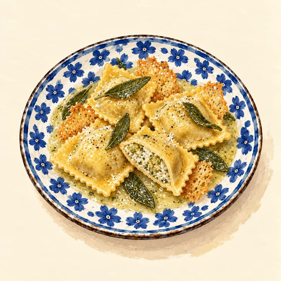 Illustration: Rather Cosy Ravioli