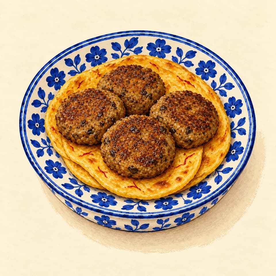 رسم توضيحي لطبق غالوتي الفطر