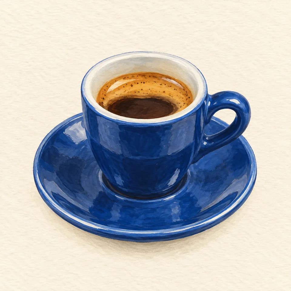 Editorial illustration of Espresso