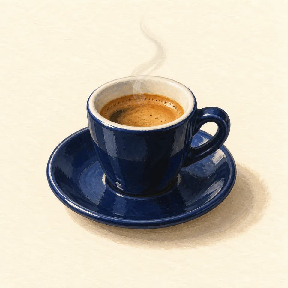 Editorial illustration of Espresso